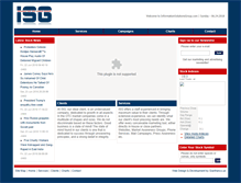 Tablet Screenshot of informationsolutionsgroupllc.com